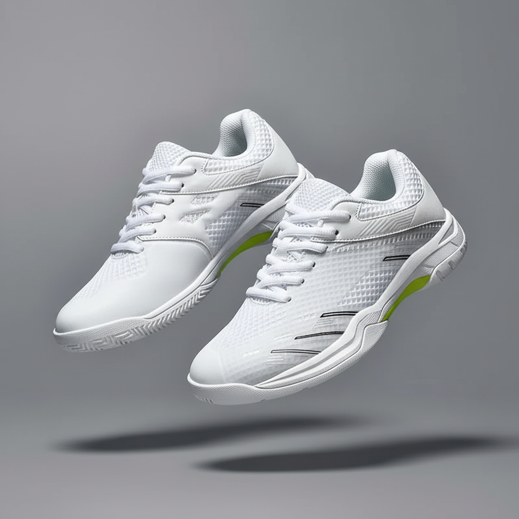 Men's White Athletic Sneakers